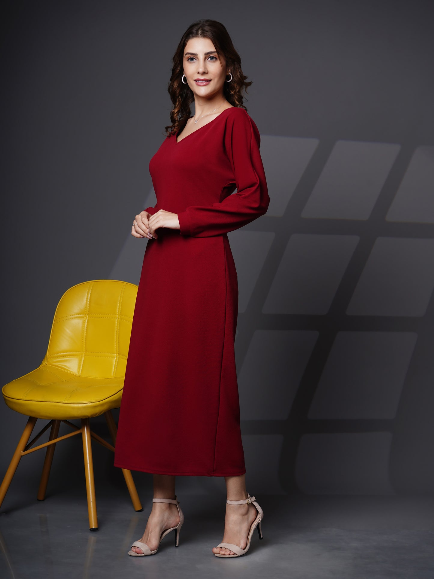 Sweetheart neck bodycone dress