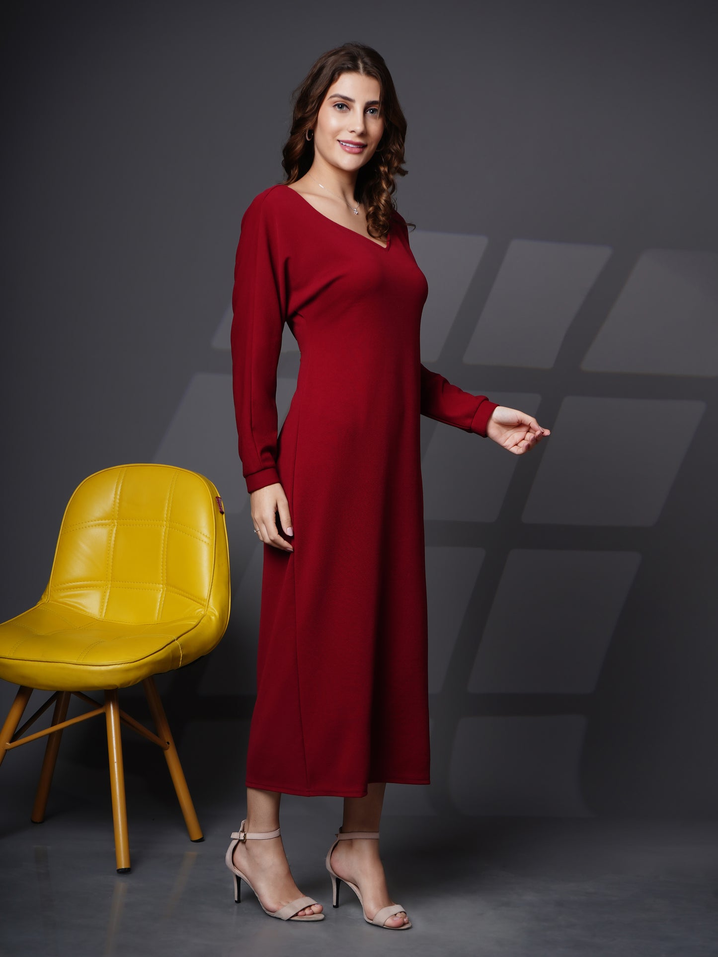 Sweetheart neck bodycone dress