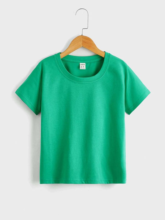 Plain t-shirt - Green