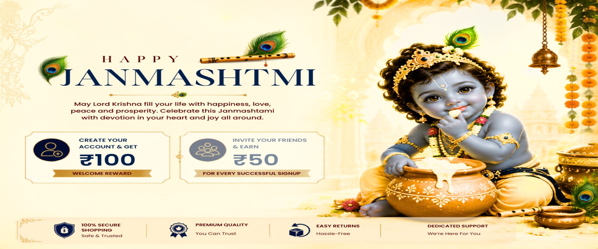 Krishna Janmashtami Women Sale
